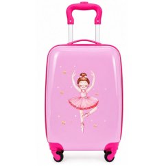 Troller de călătorie copii Ballerina 40 cm pe roți