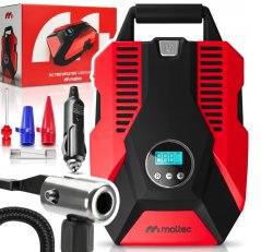 12 V auto kompresor MALTEC TURBOAIR100 s digitalnim zaslonom i LED rasvjetom