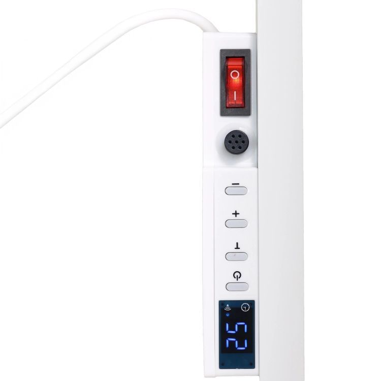 Infračervený ohřívač 600 W - FIR sálavý topný panel s WiFi, 60 × 100 cm