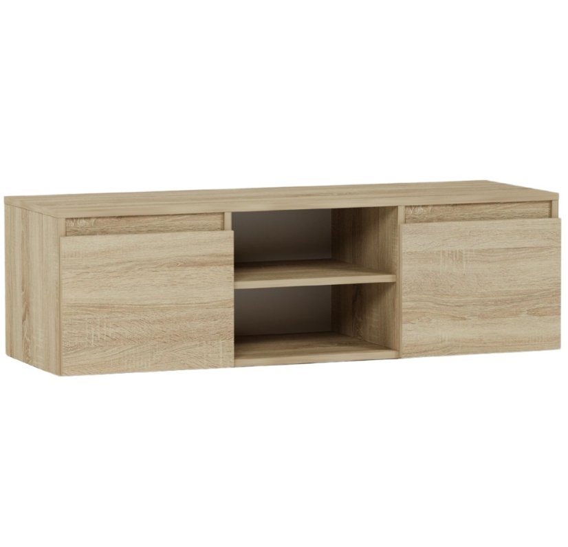 Moderný bezúchytkový TV stolík MODERN 120 cm - rôzne farebné prevedenia