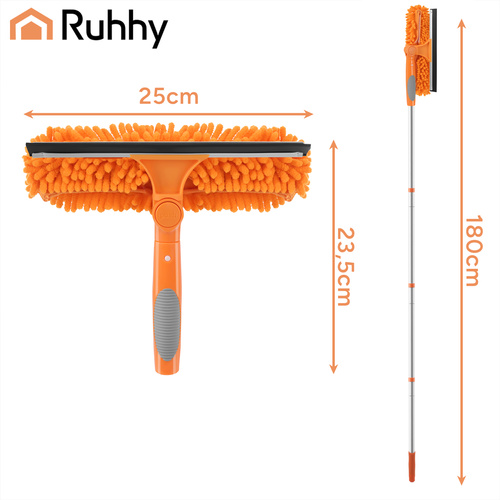 1,8 m-es teleszkópos ablaktörlő forgó fejjel