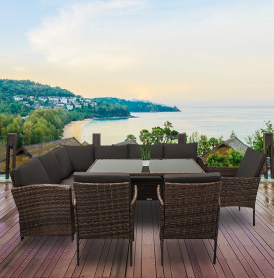 Rohová súprava záhradného nábytku VERONA