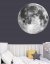Okrasna stenska nalepka - luna 71 cm