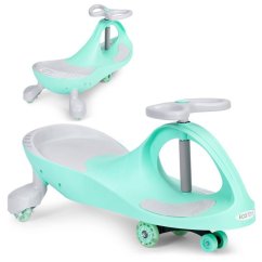 Funfit Gravitációs robogó világító kerekekkel - mentol
