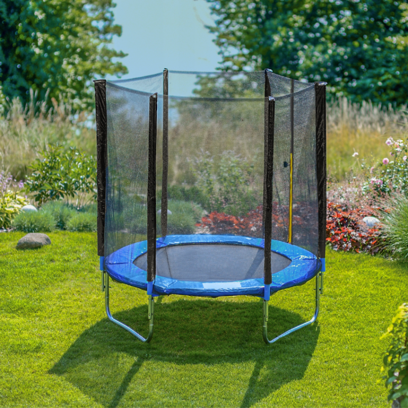 Kvalitná záhradná trampolína 244 cm