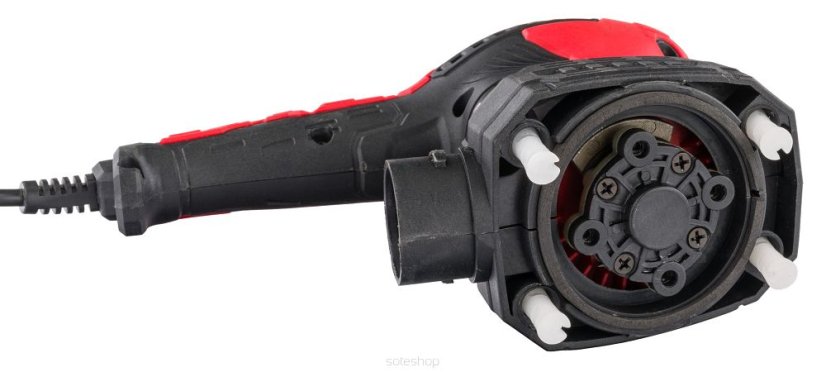 Excentrická oscilační bruska 1300W, 3v1 ČERVENÁ TECHNIC