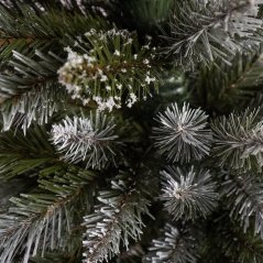 Nádherný vánoční smrk se zasněženými větvičkami 180 cm