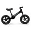 Detský balančný bicykel s bezdušovými kolesami - čierny