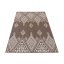 Covor unic cu un model geometric modern