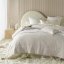 Noemi Bézs színű ágytakaró bojtokkal 170 x 210 cm