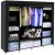Textil-Kleiderschrank 170 x 170 x 42 cm