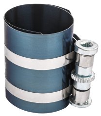 Morsa per fasce elastiche in acciaio inox - gamma 50-155 mm