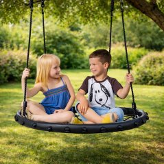 Záhradná hojdačka, bocianie hniezdo 100 cm s nosnosťou 150 kg