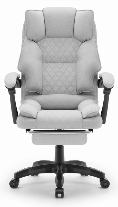 Ergonomikus irodai szék HC-1031 lábtartóval - szürke