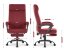 Ergonomická kancelářská židle HC-1030 s pružinovým sedákem a nosností 120 kg – vínová