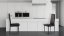 Set di 4 sedie eleganti in nero dal design senza tempo