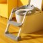 Kindertoilettensitz ECOTOYS grau mit Stufen und Leiter