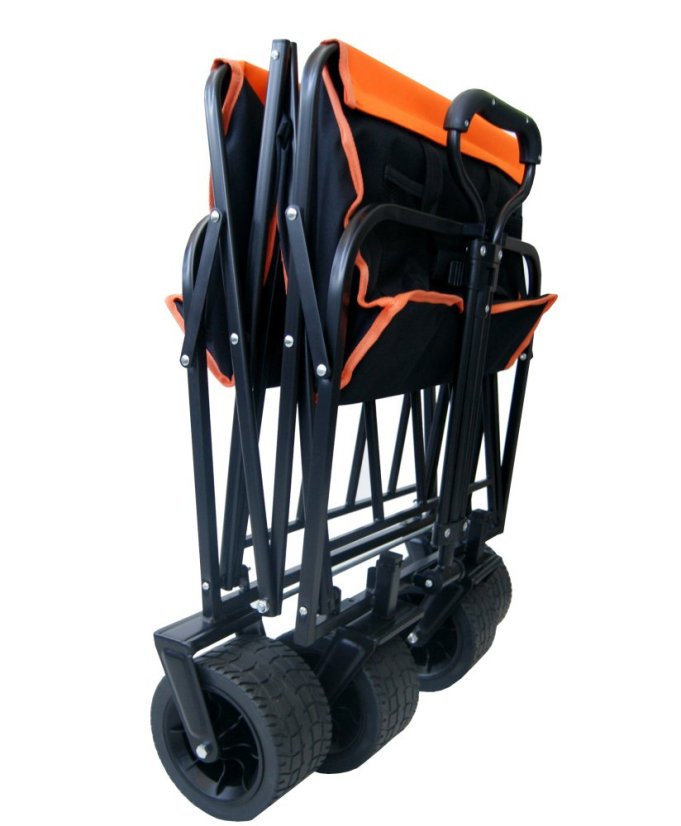 Sklopiva transportna kolica - premium 150 L - Boja: Tirkiz