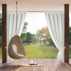Weißer wasserdichter Vorhang für Pavillons