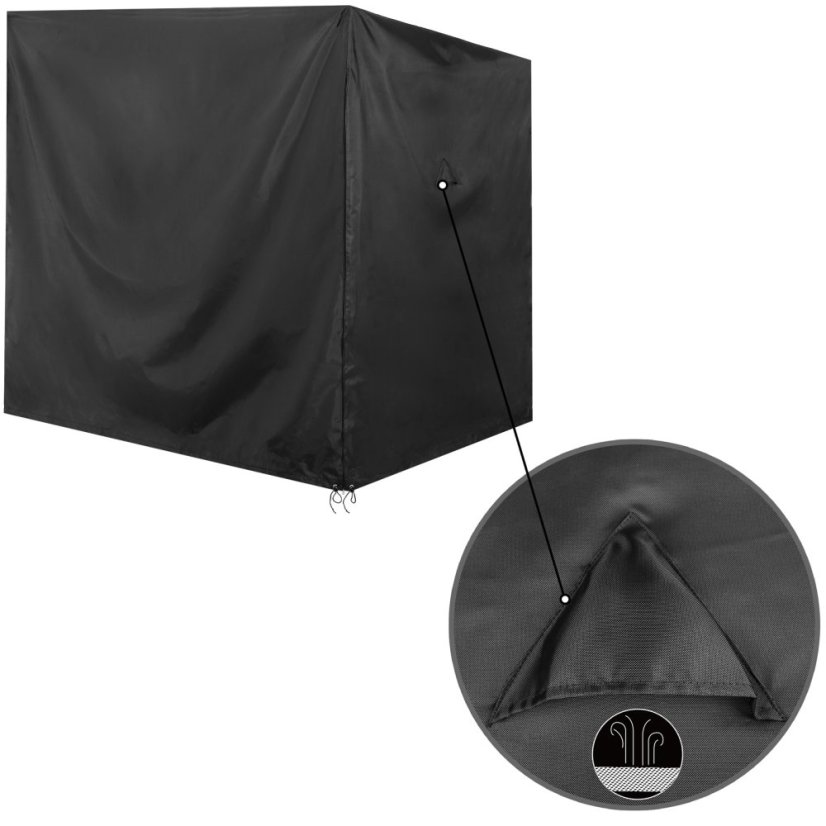 Terasz hinta CASARIA® kék, KINGSLEEVE® védőhuzattal