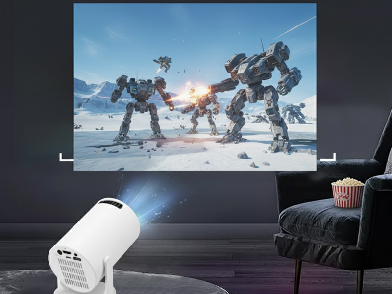 Mini proiector Full HD - proiector LED portabil