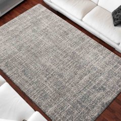 Hochwertiger grauer Teppich in modischem Design
