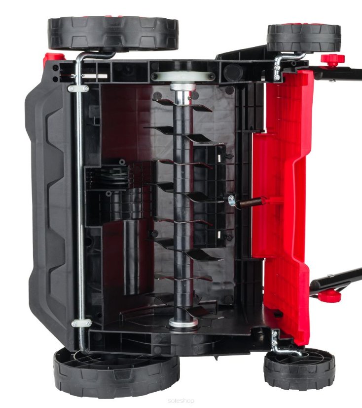 Elektrický prevzdušňovač a vertikutátor 3v1 2400W RED TECHNIC RTAEW0016