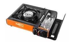 Tragbarer Gaskocher mit Tragekoffer - NEO TOOLS 20-050, 2,1 kW