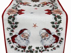Božićni goblen stolnjak - gazište Santa 40x180 cm
