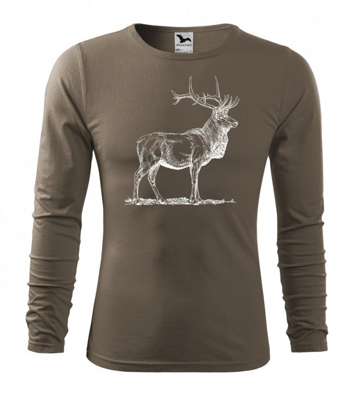 Tricou de vânătoare pentru bărbați cu imprimeu