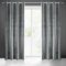 Elegantný zamatový záves sivej farby do obývačky 140 x 250 cm