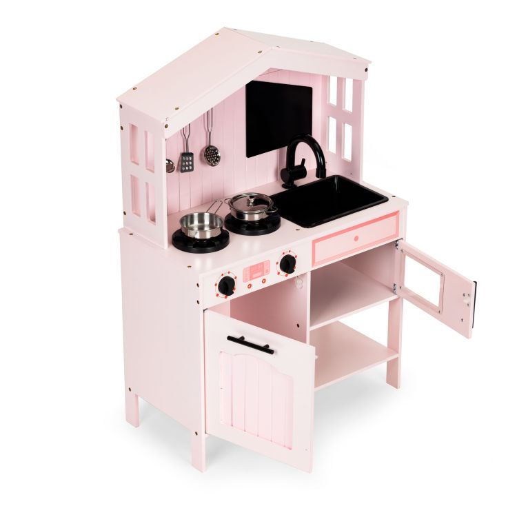 Hochwertige Kinderküche aus Holz + Zubehör