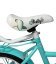 Bicicletă pentru copii cu bară de ghidare, coș și roți auxiliare