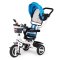Триколка, детска количка синя ECOTOYS