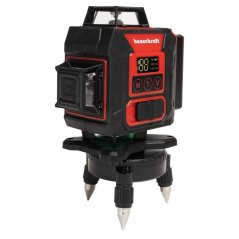 Nivel laser 4D cu rază verde și 16 linii
