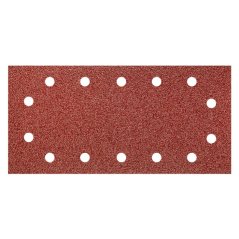 Carta vetrata a strappo 115 x 230 mm, K40, 5 pezzi, con fori 55H720 GRAPHITE