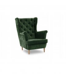 Grüner Sessel im Stil von GLAMOUR 