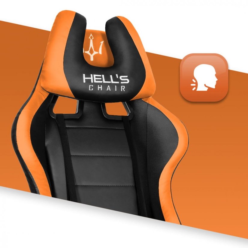 HC-1039 Gamer szék Orange