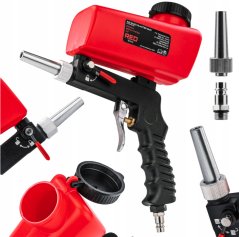 Pištola za peskanje z rezervoarjem za 650 ml - tlak 5-8 barov