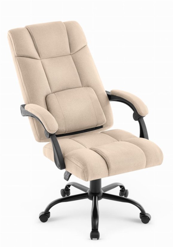 Ergonomska uredska stolica CABRO C505 do 150 kg bež boje