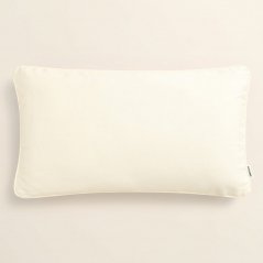 Elegantní povlak na polštář v krémové barvě 30 x 50 cm