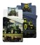 Lenjerie de pat pentru copii 100% bumbac - Tractor - strălucește în întuneric