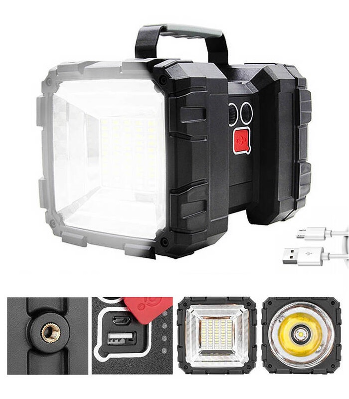 Outdoorová baterka s funkciou powerbanky