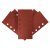 Carta vetrata velcrata 115 x 230 mm, K240, 5 pezzi, con fori 54H007 GRAFIT
