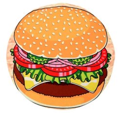 Osuška na pláž HAMBURGER