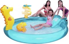 Felfújható gyermekmedence 200 x 152 x 40 cm, tartozékokkal