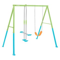 Gartenschaukel für Kinder mit Konstruktion
