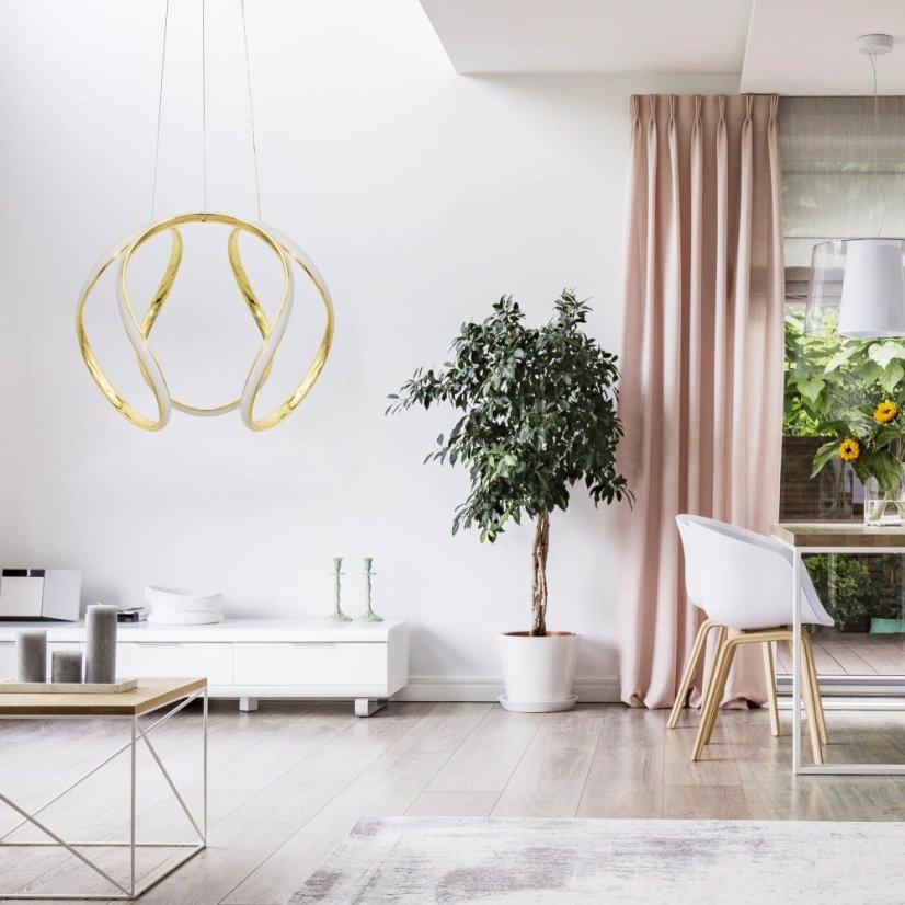 Plafonieră LED modernă elegantă cu telecomandă