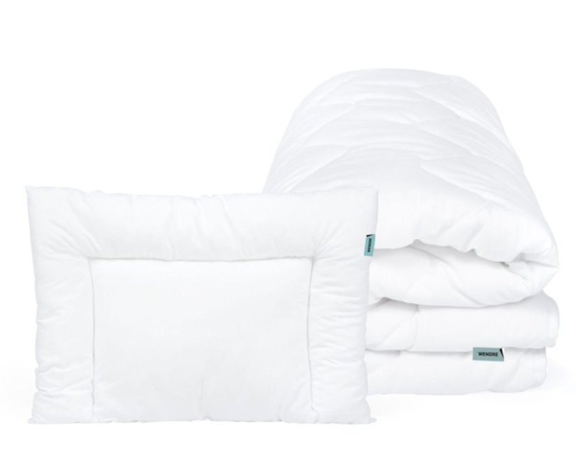 Detská hypoalergénna súprava – celoročná prikrývka a vankúš pre zdravý spánok