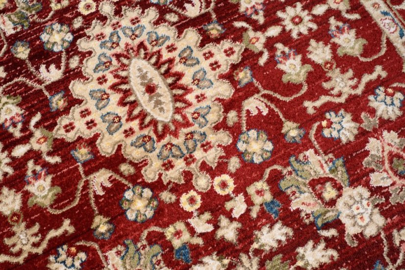 Eleganter roter Teppich